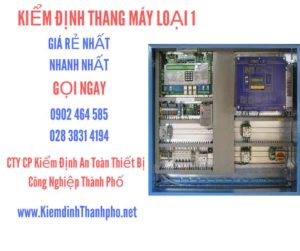 Hình ảnh kiểm định Tháng máy loại 1