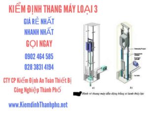 Hình ảnh kiểm định Tháng máy loại 3