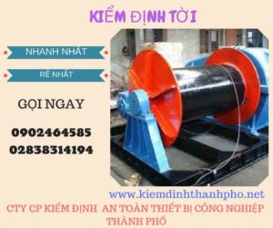 Hình ảnh kiểm định Tời