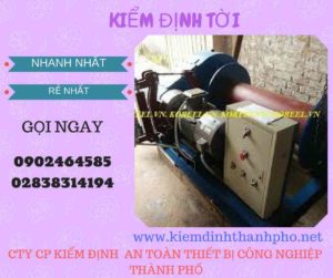 Hình ảnh kiểm định Tời