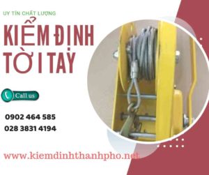 Hình ảnh kiểm định Xe nâng