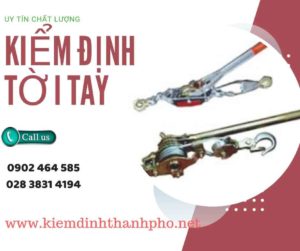 Hình ảnh kiểm định Xe nâng