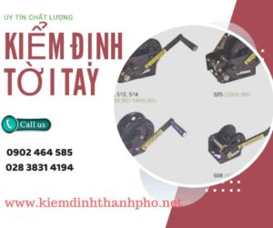 Hình ảnh kiểm định Xe nâng