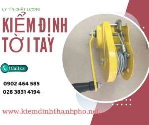 Hình ảnh kiểm định Xe nâng