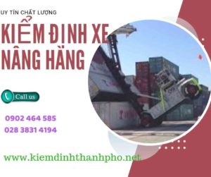 Hình ảnh kiểm định Xe nâng