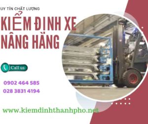 Hình ảnh kiểm định Xe nâng