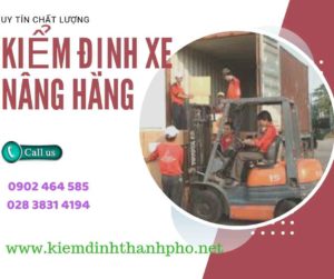 Hình ảnh kiểm định Xe nâng