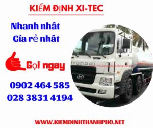 Hình ảnh kiểm định Xi tec