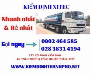 Hình ảnh kiểm định Xi tec