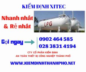 Hình ảnh kiểm định Xi tec