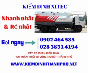 Hình ảnh kiểm định Xi tec