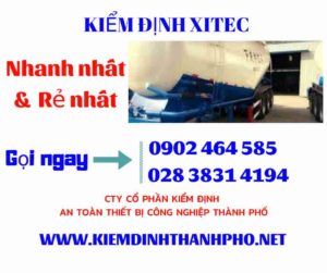 Hình ảnh kiểm định Xi tec