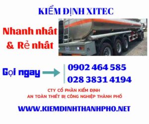 Hình ảnh kiểm định Xi tec