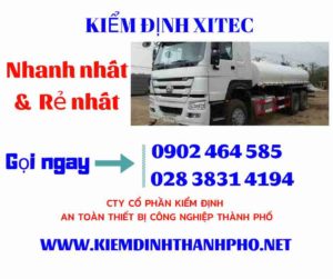 Hình ảnh kiểm định Xi tec