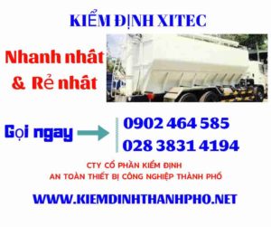 Hình ảnh kiểm định Xi tec