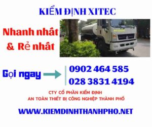 Hình ảnh kiểm định Xi tec