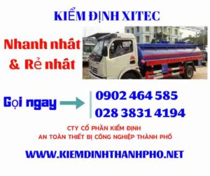 Hình ảnh kiểm định Xi tec