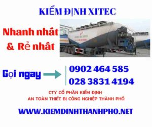 Hình ảnh kiểm định Xi tec