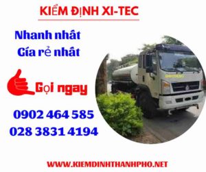 Hình ảnh kiểm định Xi tec