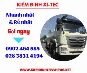 Hình ảnh kiểm định Xi tec