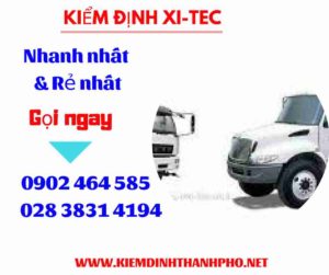 Hình ảnh kiểm định Xi tec