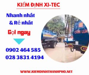 Hình ảnh kiểm định Xi tec