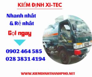 Hình ảnh kiểm định Xi tec