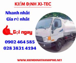 Hình ảnh kiểm định Xi tec