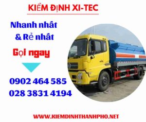 Hình ảnh kiểm định Xi tec