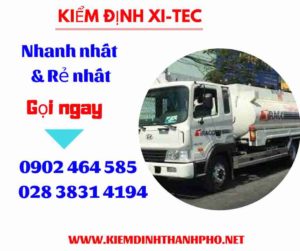 Hình ảnh kiểm định Xi tec