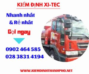 Hình ảnh kiểm định Xi tec