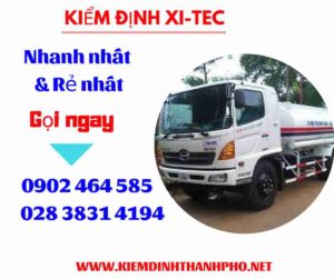 Hình ảnh kiểm định Xi tec