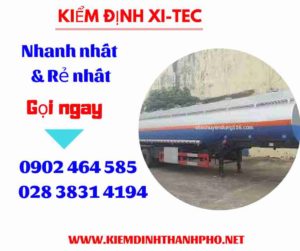 Hình ảnh kiểm định Xi tec