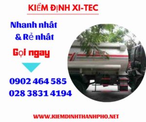 Hình ảnh kiểm định Xi tec