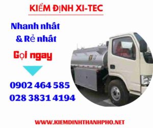 Hình ảnh kiểm định Xi tec