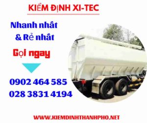 Hình ảnh kiểm định Xi tec