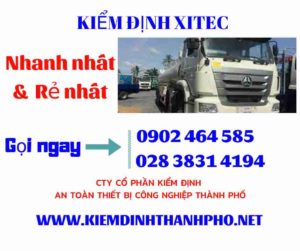 Hình ảnh kiểm định Xi tec