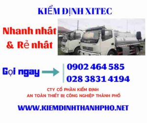 Hình ảnh kiểm định Xi tec