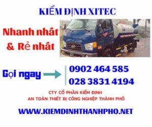 Hình ảnh kiểm định Xi tec