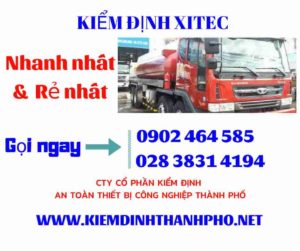 Hình ảnh kiểm định Xi tec