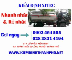 Hình ảnh kiểm định Xi tec