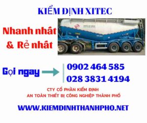 Hình ảnh kiểm định Xi tec