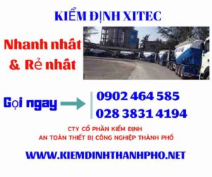 Hình ảnh kiểm định Xi tec