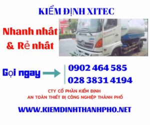 Hình ảnh kiểm định Xi tec