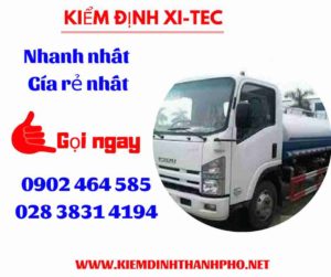 Hình ảnh kiểm định Xi tec