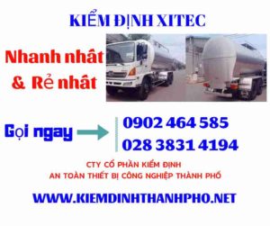 Hình ảnh kiểm định Xi tec