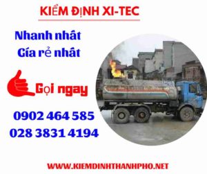 Hình ảnh kiểm định Xi tec