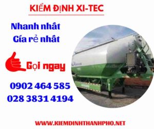 Hình ảnh kiểm định Xi tec