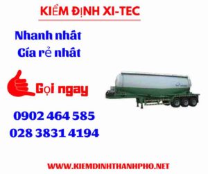 Hình ảnh kiểm định Xi tec