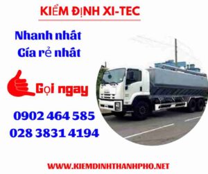 Hình ảnh kiểm định Xi tec